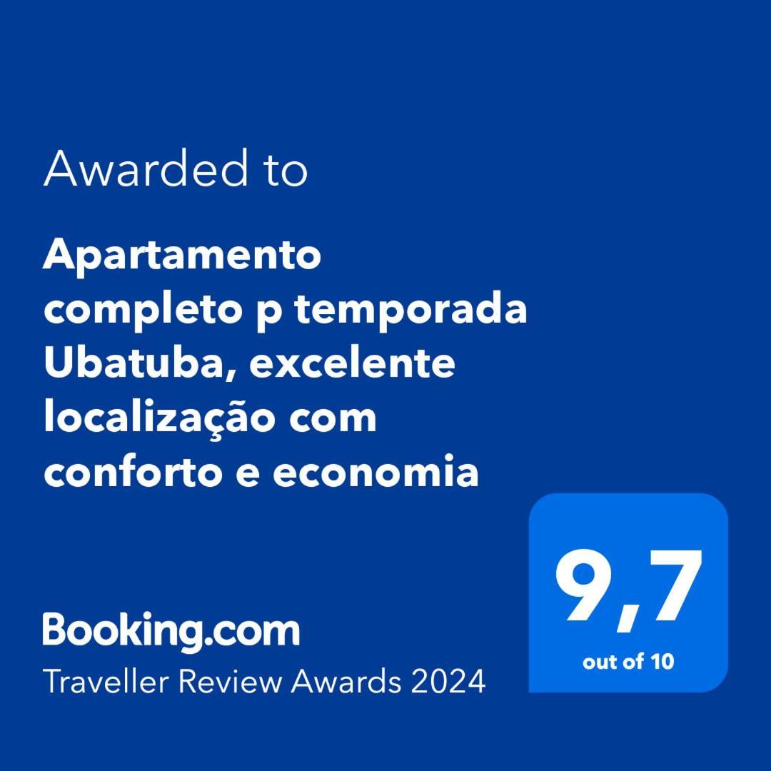 Apartamento completo p temporada Ubatuba Exterior foto